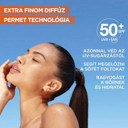 Vitamin C+ Ragyogásfokozó SPF 50+ Arcpermet GARNIER