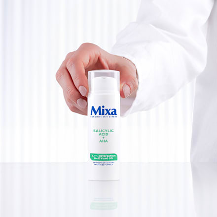 Anti-Imperfection Mattifying gel za lice - salicilna kiselina i AHA Mixa