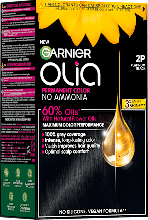 Vopsea permanentă 2P Platinum Black GARNIER olia