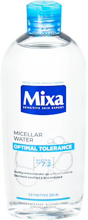 micelární voda pro zklidnění pleti Mixa