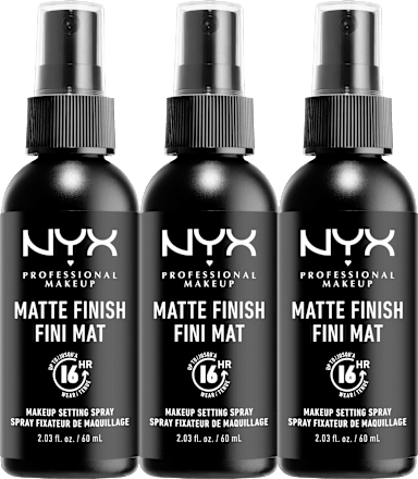 Fixierspray Set Matte Finish Trio NYX PROFESSIONAL MAKEUP