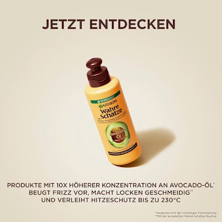 Leave-In Haarkur Avocado Wahre Schätze