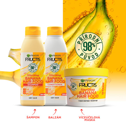 Şampon cu banane GARNIER FRUCTIS