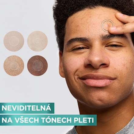 hydrokoloidní náplast na akné Invisible GARNIER PureActive