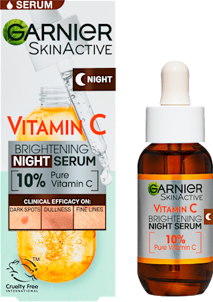 Ser de noapte pentru față cu vitamina C GARNIER SKIN NATURALS