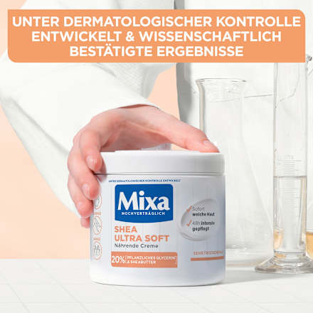 Pflegecreme Shea Ultra Soft Mixa
