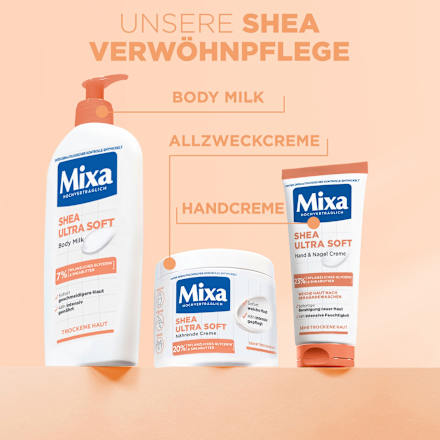 Pflegecreme Shea Ultra Soft Mixa
