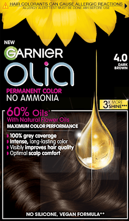 Boja za kosu – 4.0 Dark Brown  GARNIER olia