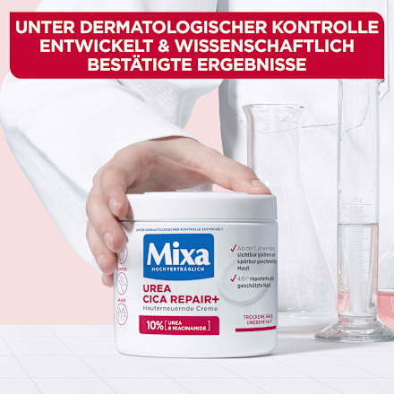 Pflegecreme Urea Cica Repair Mixa