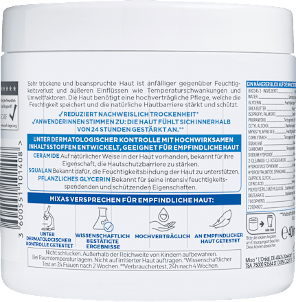 Pflegecreme Ceramide Protect Mixa