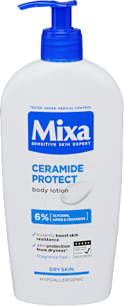 Testápoló Ceramide Protect száraz bőrre Mixa