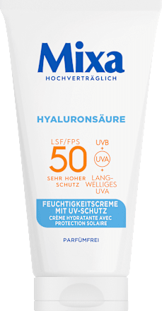 Feuchtigkeitscreme LSF 50 Mixa