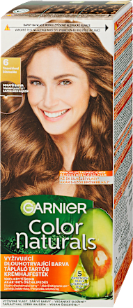 Tartós hajfesték, sötétszőke 6 GARNIER Color naturals