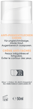 Anti-Pigmentflecken Creme Mixa