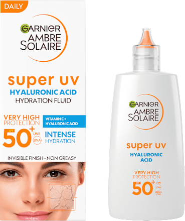 Fluid za zaščito obraza pred soncem super uv, ZF 50+ GARNIER AMBRE SOLAIRE