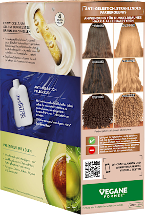 Haarfarbe UL3 Honigbraun GARNIER NUTRISSE