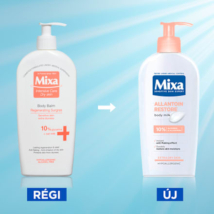 Allantoin Restore nyugtató testápoló tej Mixa