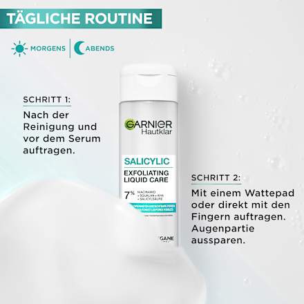 Fluid Hautklar Salicylic Exfoliating Liquid Care Garnier Skin Active