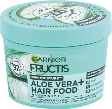 Hydratačná maska na normálne vlasy Aloe vera Hair Food GARNIER FRUCTIS