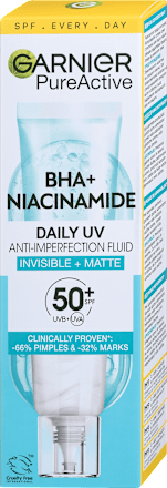 Pure Active Daily UV fluid, SPF 50+ GARNIER PureActive