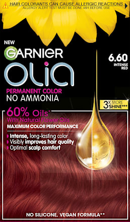 Vopsea permanentă 6.60 Intense Red GARNIER olia