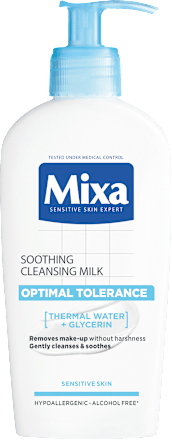 Sensitive Skin Expert odličovacie mlieko Mixa