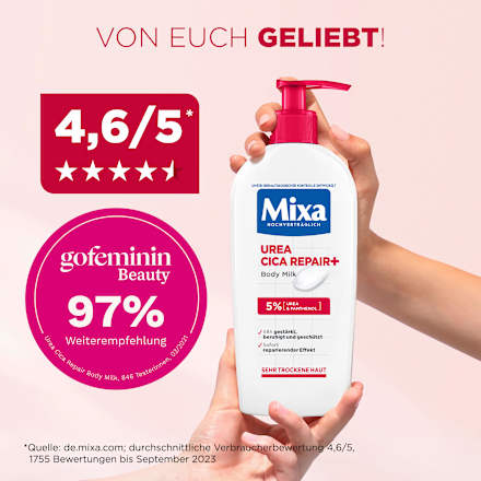 Körpermilch Urea Cica Repair  Mixa