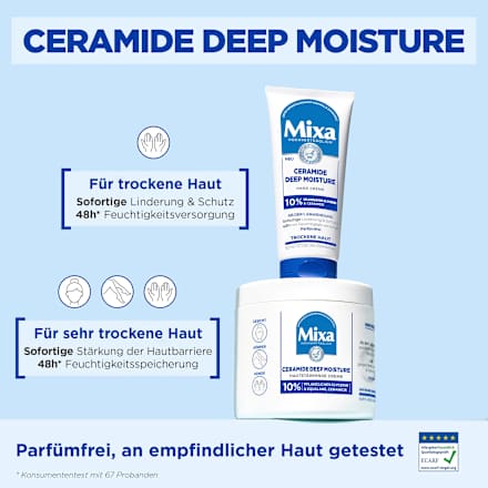 Pflegecreme Ceramide Deep Moisture Mixa