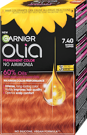 Vopsea permanentă 7.40 Intense Copper GARNIER olia