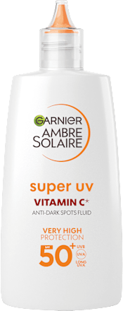 Super UV Vitamin C fluid za lice, za zaštitu od sunca, SPF 50+ GARNIER AMBRE SOLAIRE