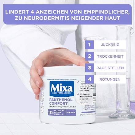 Pflegecreme Panthenol Comfort Mixa