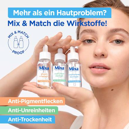 Serum Anti-Trockenheit, Hyaluron Mixa