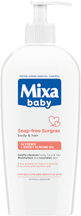 Gel za kupanje bez sapuna Mixa baby