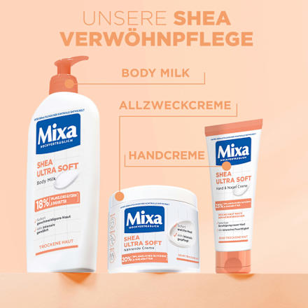 Körpermilch Shea Ultra Soft  Mixa