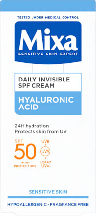 Дневен крем Invisible, SPF50 Mixa