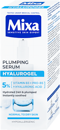 Pleťové sérum na citlivú pleť Hyalurogel Mixa