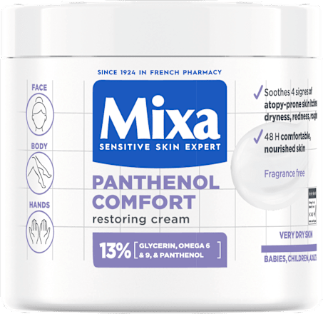 Panthenol Comfort krem za tijelo, lice i ruke Mixa