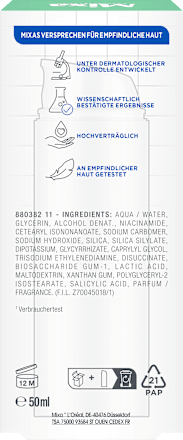 Gel-Creme mattierend Anti-Unreinheiten Mixa