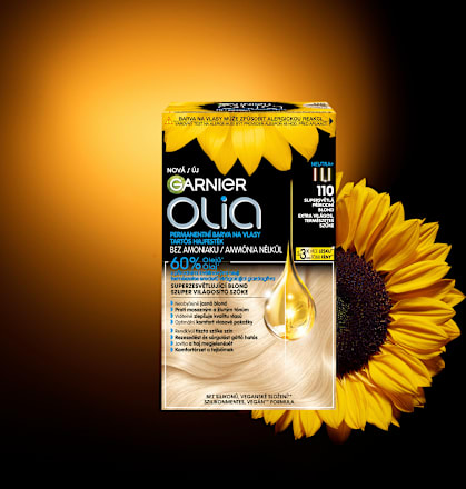 Farba na vlasy - 110 super svetlá prírodná blond GARNIER olia
