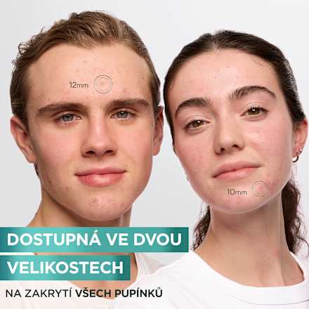 hydrokoloidní náplast na akné Invisible GARNIER PureActive