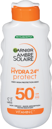 Mleko za zaščito pred soncem Hydra 24H Protect, ZF 50+ GARNIER AMBRE SOLAIRE