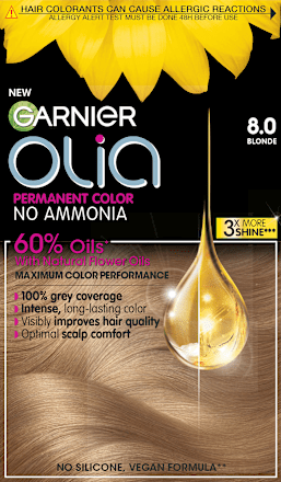 Vopsea permanentă  8.0 Blonde GARNIER olia