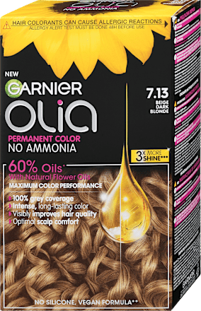 Barva za lase 7.13 Beige Dark Blonde GARNIER olia
