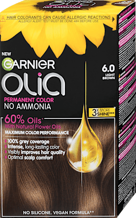 Vopsea permanentă 6.0 Light Brown GARNIER olia