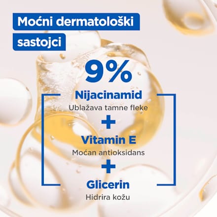NIACINAMIDE BRIGHT višenamenska krema protiv tamnih fleka, SPF 50 Mixa