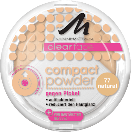 Anti Pickel Gesichtspuder 77 Natural Manhattan Clearface