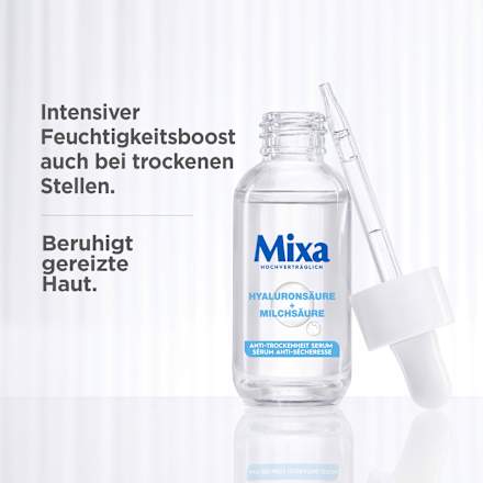 Serum Anti-Trockenheit, Hyaluron Mixa