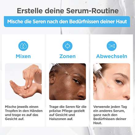 Serum Anti-Trockenheit, Hyaluron Mixa