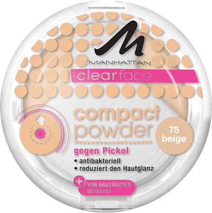Anti Pickel Gesichtspuder 75 Beige Manhattan Clearface