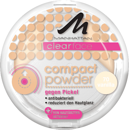 Gesichtspuder gegen Pickel 70 Vanilla Manhattan Clearface